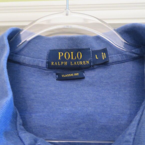 Polo Ralph Lauren Polo Shirt size Large in Blue Great Condition. - Picture 3 of 5